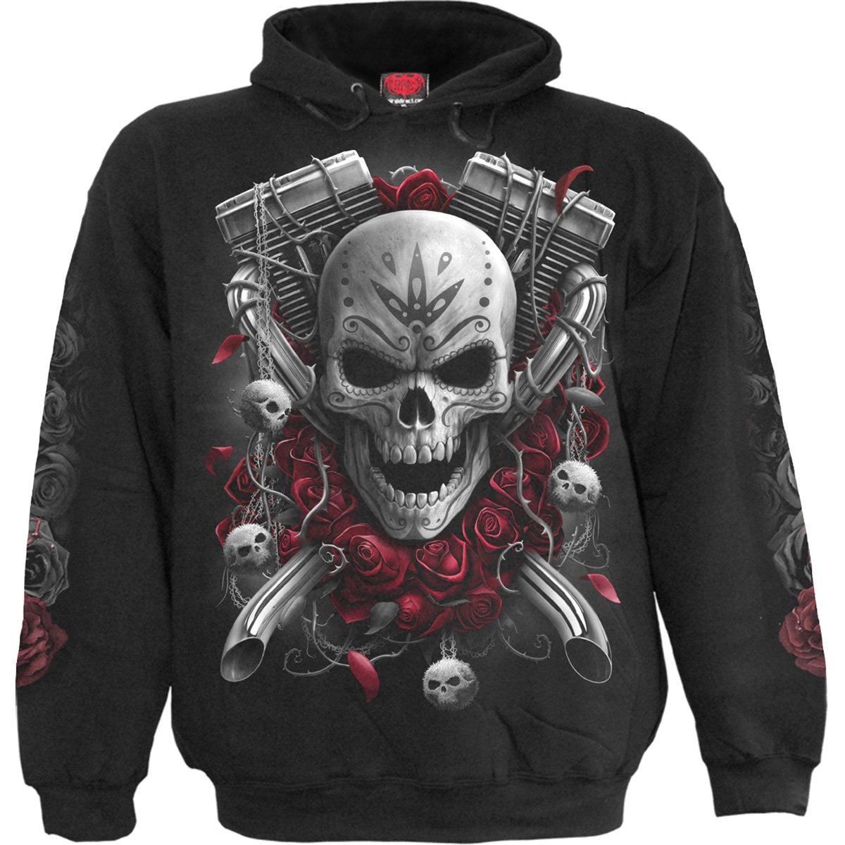 DOTD BIKERS - Hoody Black - Spiral USA