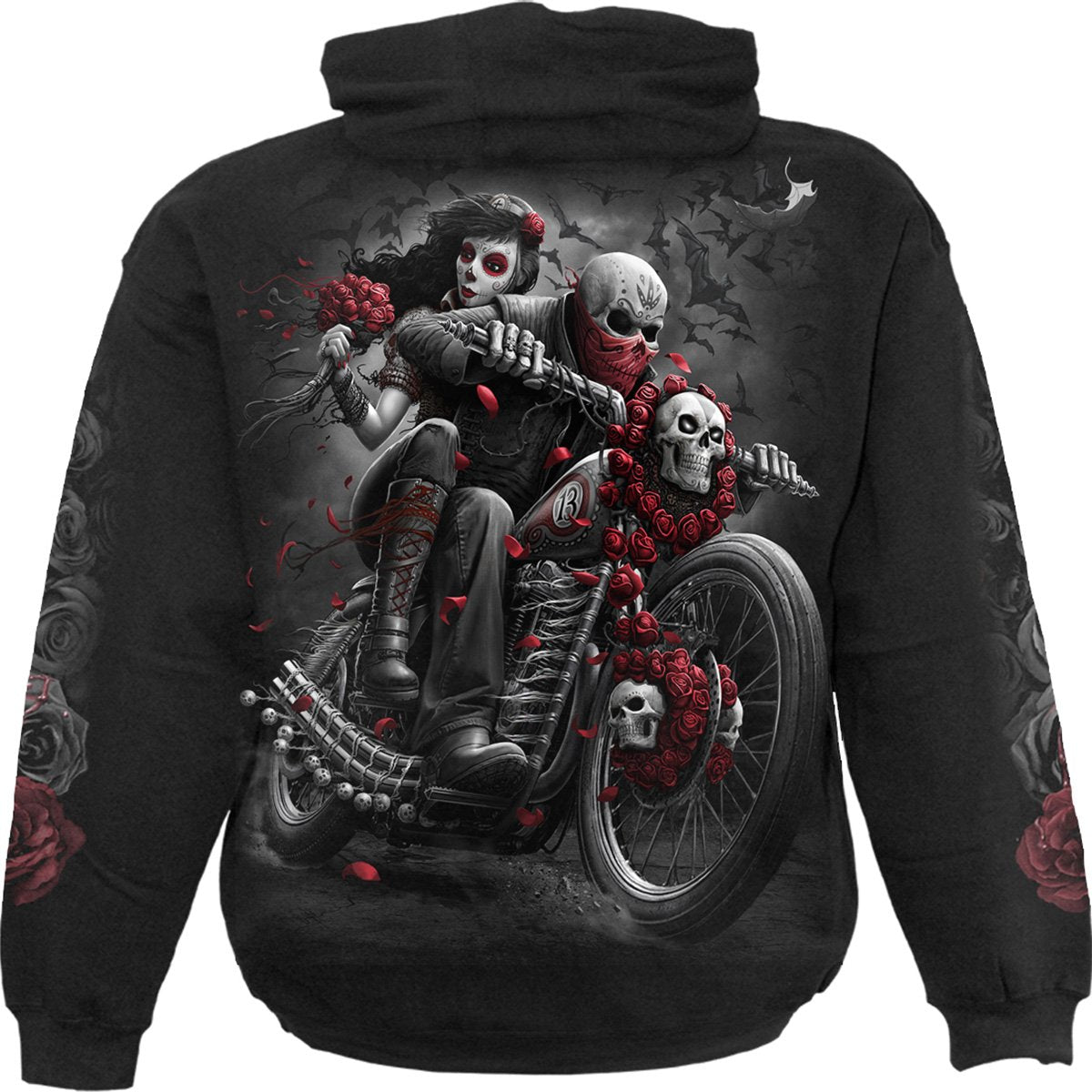 DOTD BIKERS - Hoody Black - Spiral USA