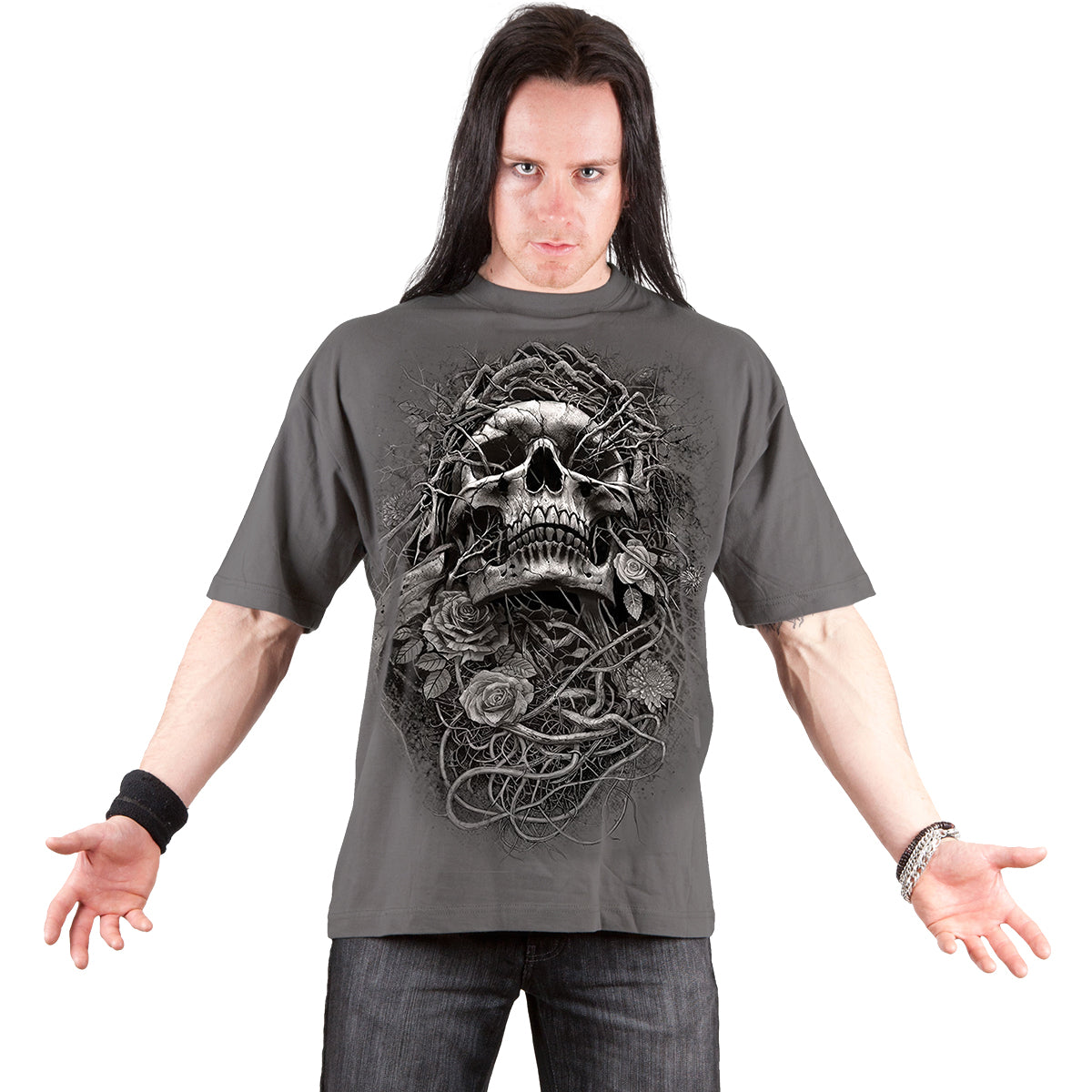 ACID REAPER - T-Shirt Charcoal