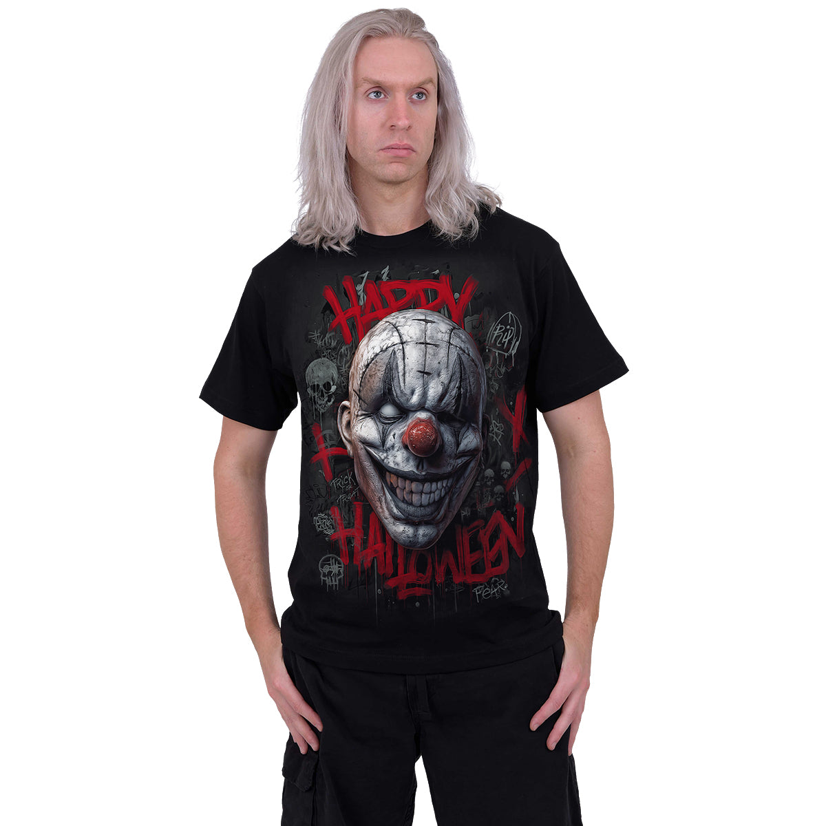 HAPPY HORROWEEN - T-Shirt Black