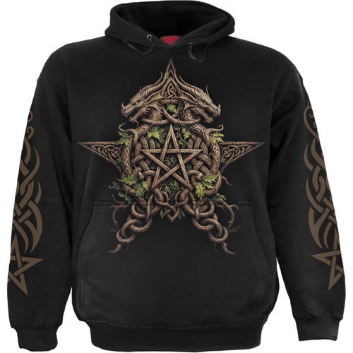 WOODLAND KING - Hoody Black