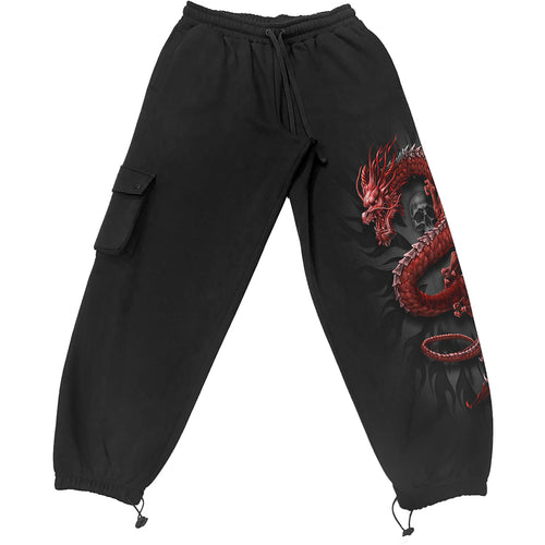 ORIENTAL DRAGON - Casual Cargo Joggers