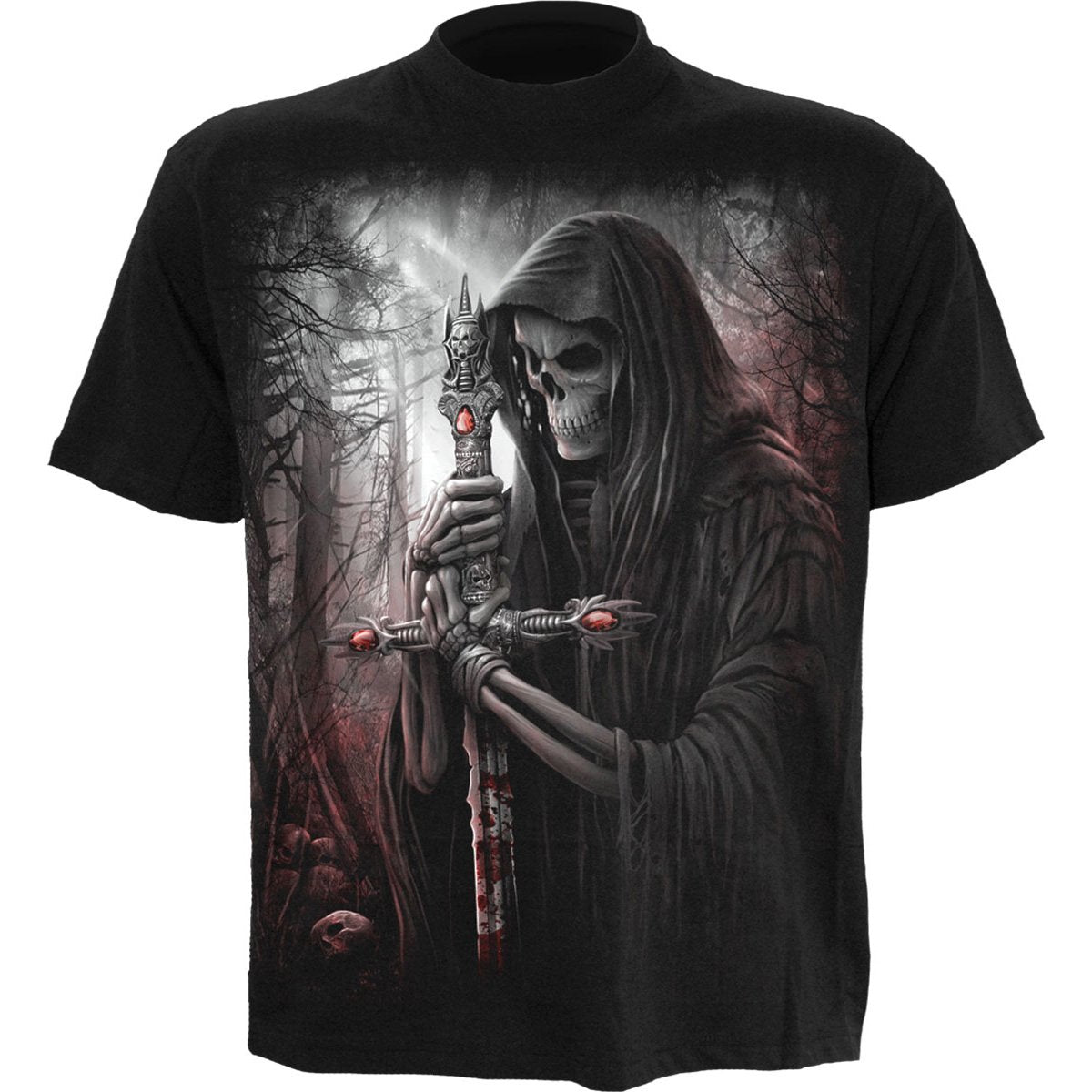 SOUL SEARCHER - T-Shirt Black - Spiral USA