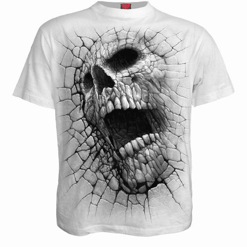 CRACKING UP - T-Shirt White