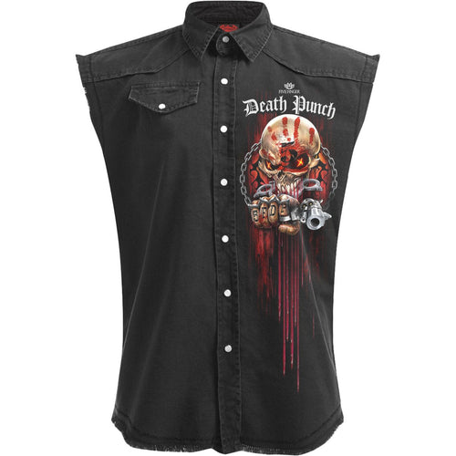 5FDP - ASSASSIN - Licensed Band Stone Washed Worker