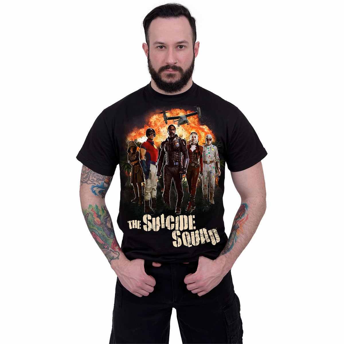 THE SUICIDE SQUAD - MONTAGE - T-Shirt Black