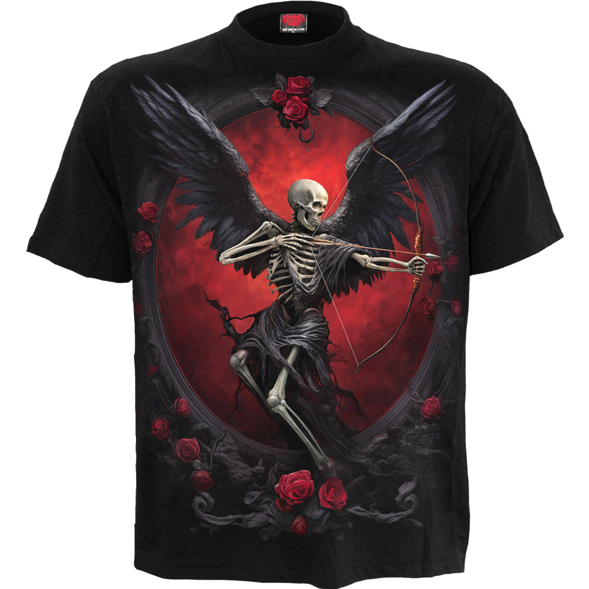 CUPID'S CURSE - Front Print T-Shirt Black