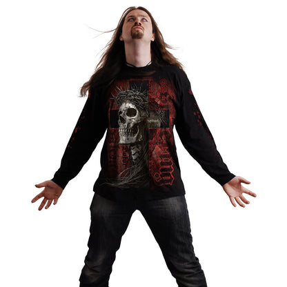 SILENT SUFFERING - Longsleeve T-Shirt Black