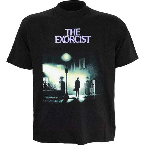 THE EXORCIST - POSTER - Front Print T-Shirt Black