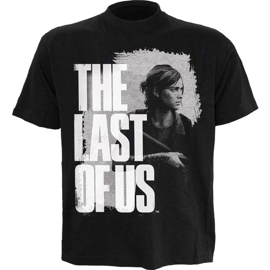 THE LAST OF US - Front Print T-Shirt Black
