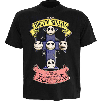 NBX - PUMPKIN KING - Front Print T-Shirt Black