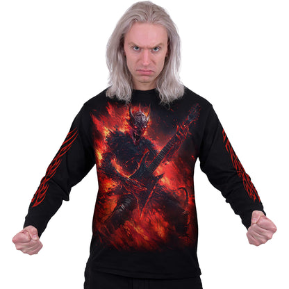 RIFF BURNER - Longsleeve T-Shirt Black