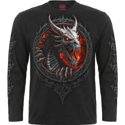 DRAGON REAPER - Longsleeve T-Shirt Black