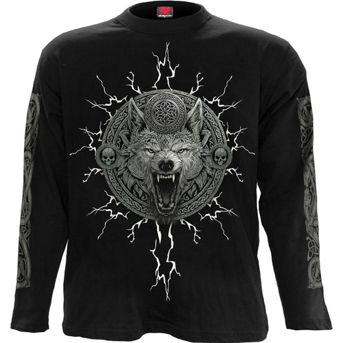 VALHALLA - Longsleeve T-Shirt Black